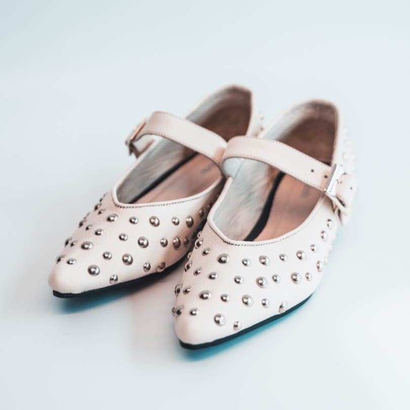 Flat Mia Blanco