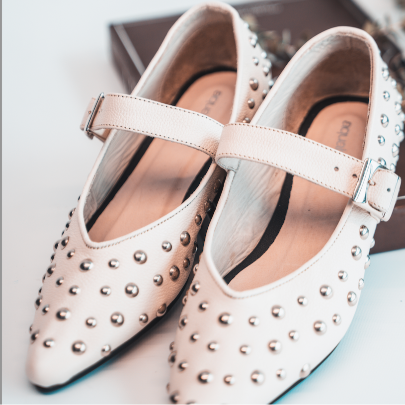 Flat Mia Blanco