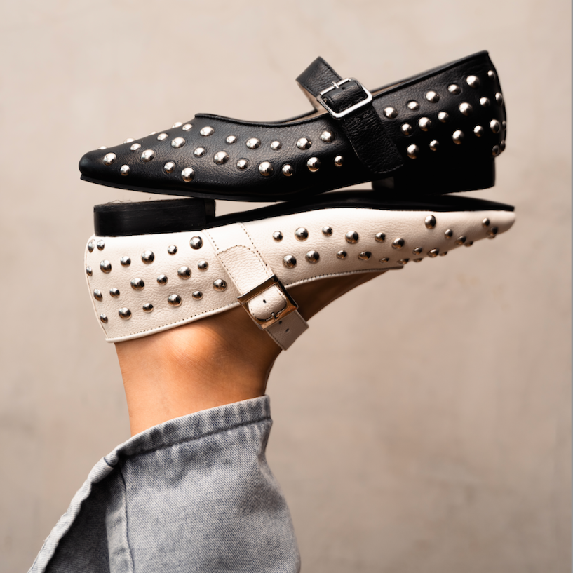 Flat Mia Blanco