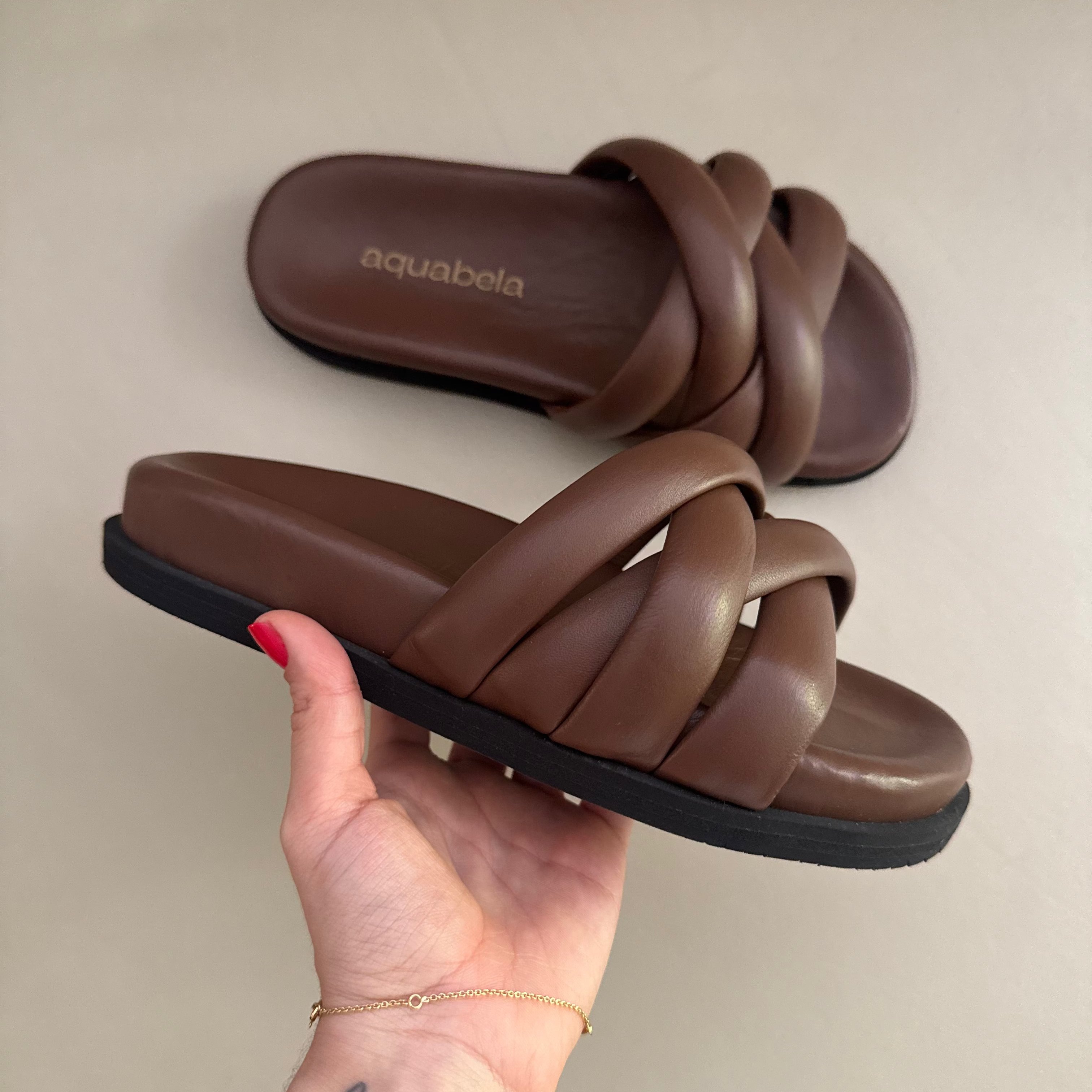 Sandalia Greta Café